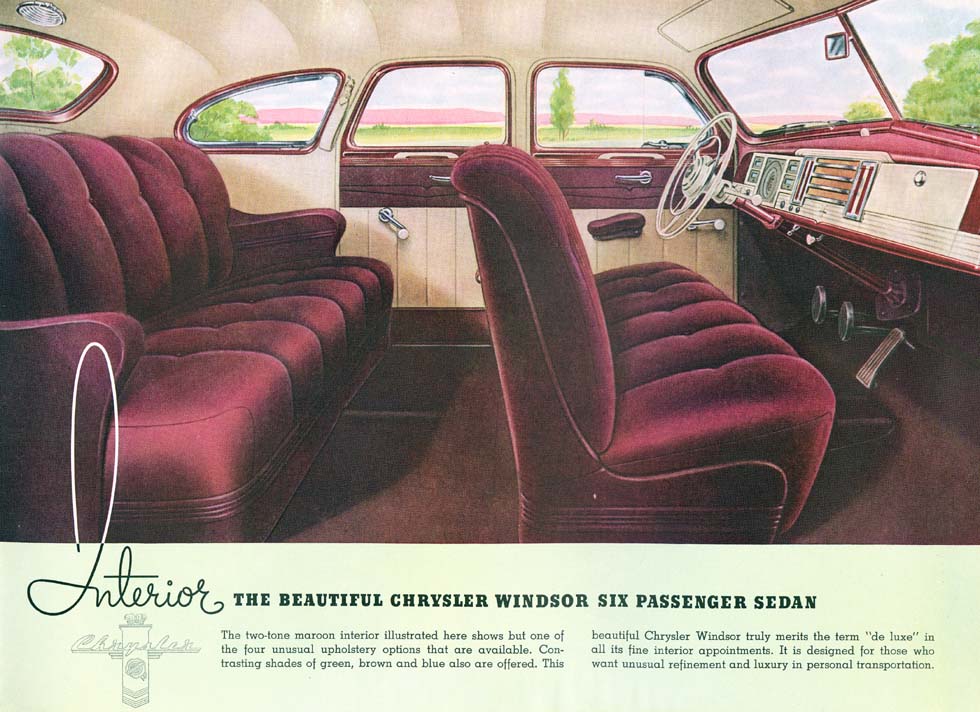 1940 Chrysler Brochure Page 23
